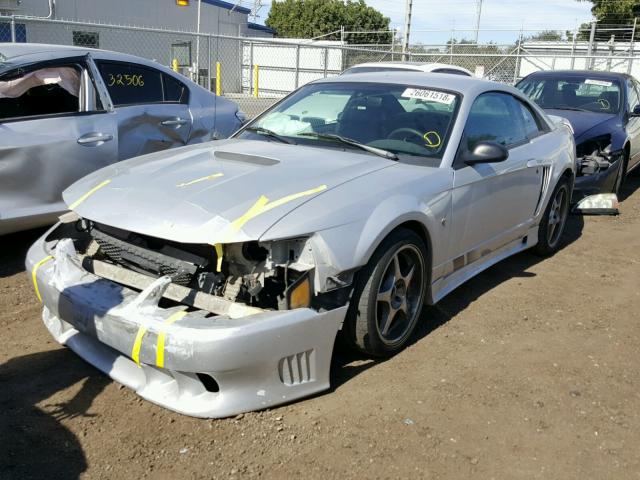 1FAFP42X9YF230318 - 2000 FORD MUSTANG GT SILVER photo 2