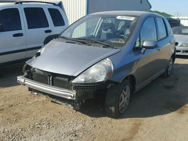 JHMGD38418S018288 - 2008 HONDA FIT GRAY photo 2