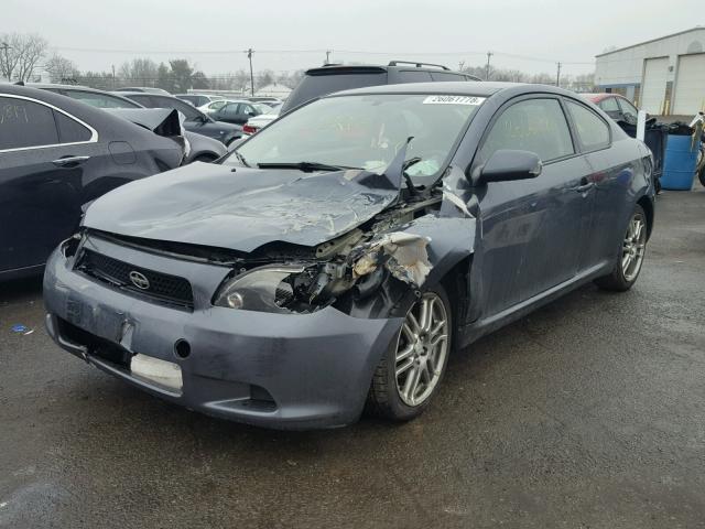 JTKDE167580243577 - 2008 TOYOTA SCION TC GRAY photo 2