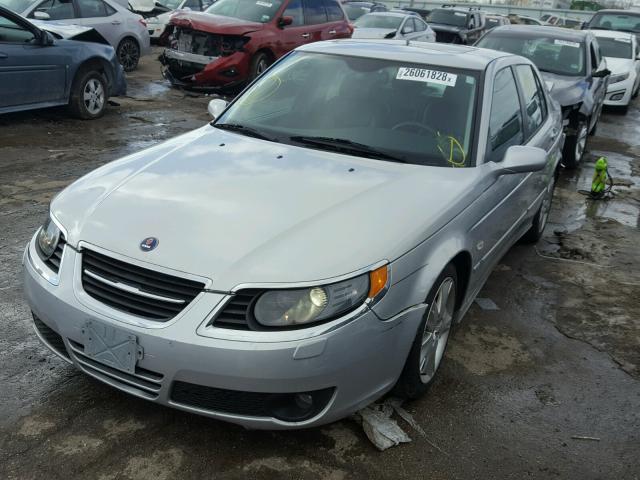 YS3EH49GX73519497 - 2007 SAAB 9-5 AERO SILVER photo 2