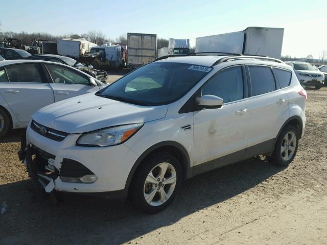 1FMCU0G94DUB16365 - 2013 FORD ESCAPE SE WHITE photo 2