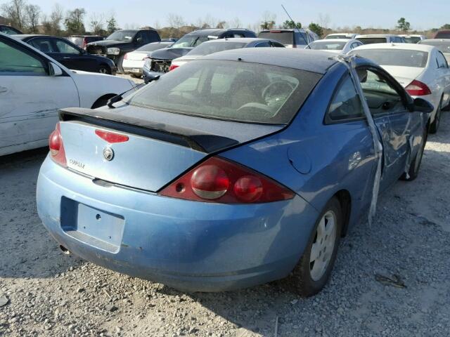 1ZWFT61L5Y5614126 - 2000 MERCURY COUGAR BLUE photo 4