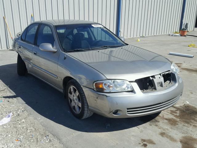 3N1CB51D46L630043 - 2006 NISSAN SENTRA 1.8 TAN photo 1