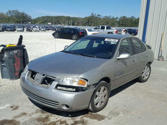 3N1CB51D46L630043 - 2006 NISSAN SENTRA 1.8 TAN photo 2