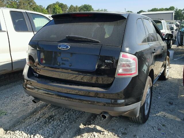 2FMDK48C07BB54777 - 2007 FORD EDGE SEL BLACK photo 4