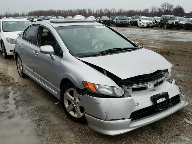 1HGFA16838L045083 - 2008 HONDA CIVIC EX Gümüş foto 1