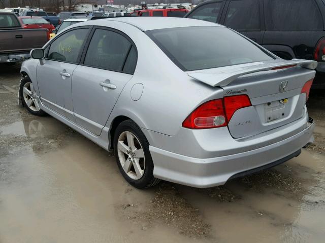 1HGFA16838L045083 - 2008 HONDA CIVIC EX Gümüş foto 3