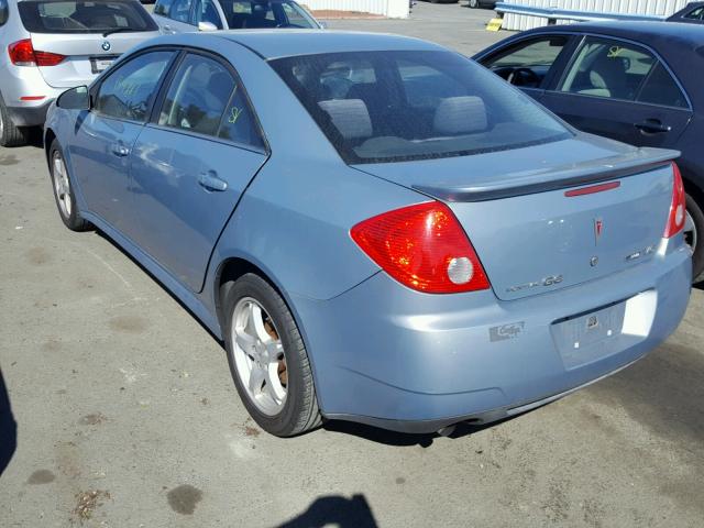 1G2ZJ57K494241787 - 2009 PONTIAC G6 BLUE photo 3