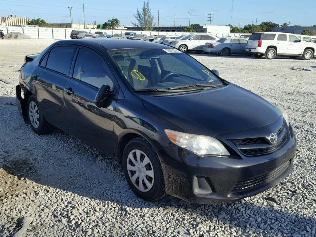 JTDBU4EE2B9138422 - 2011 TOYOTA COROLLA BA BLACK photo 1