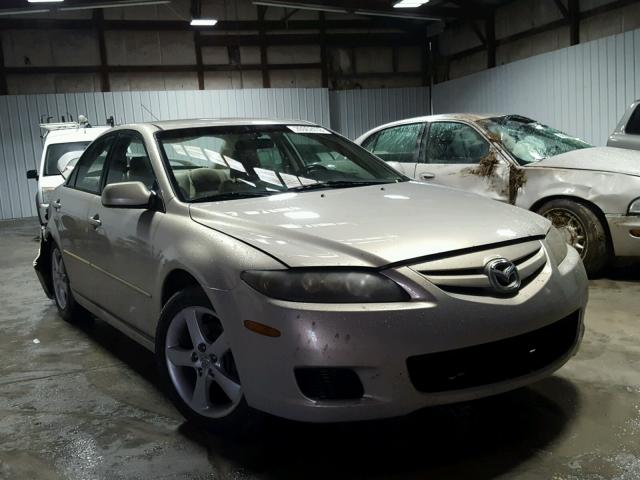 1YVHP80CX75M24638 - 2007 MAZDA 6 I BEIGE photo 1