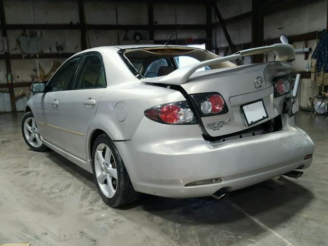 1YVHP80CX75M24638 - 2007 MAZDA 6 I BEIGE photo 3