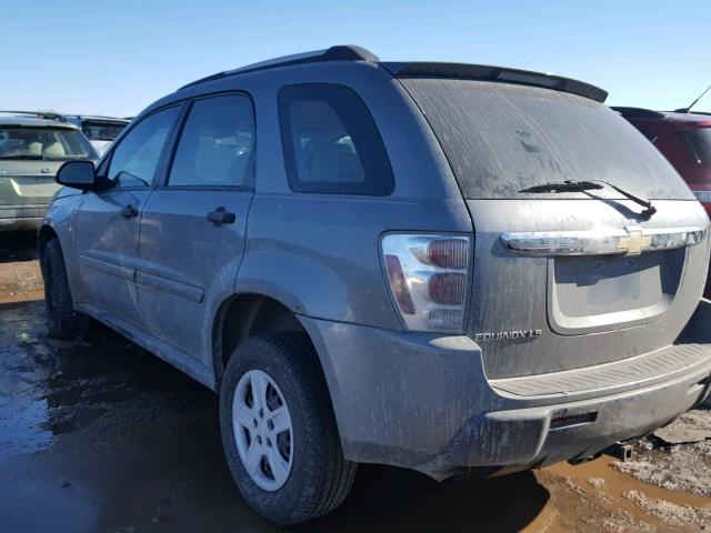 2CNDL13F766211741 - 2006 CHEVROLET EQUINOX LS GRAY photo 3