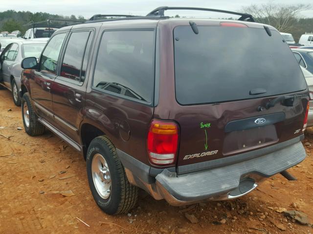 1FMDU34E6XUA14240 - 1999 FORD EXPLORER RED photo 3