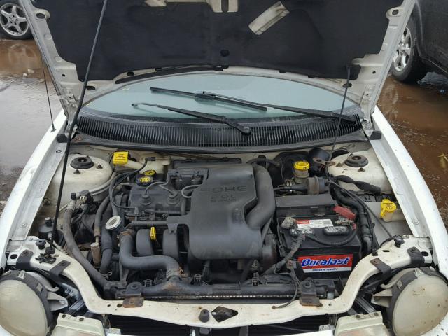 1B3ES47C6TD658251 - 1996 DODGE NEON HIGHL WHITE photo 7