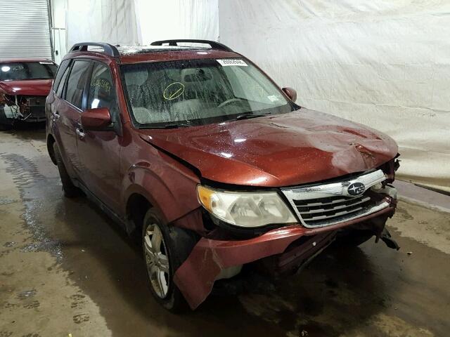 JF2SH6CC0AH782010 - 2010 SUBARU FORESTER 2 BURGUNDY photo 1