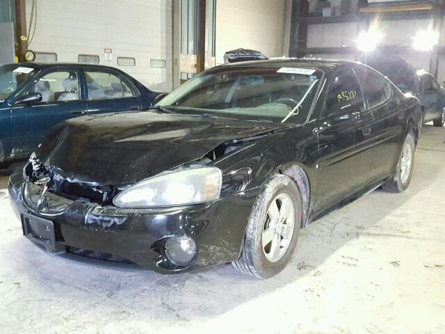 2G2WP552881163724 - 2008 PONTIAC GRAND PRIX BLACK photo 2