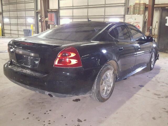 2G2WP552881163724 - 2008 PONTIAC GRAND PRIX BLACK photo 4