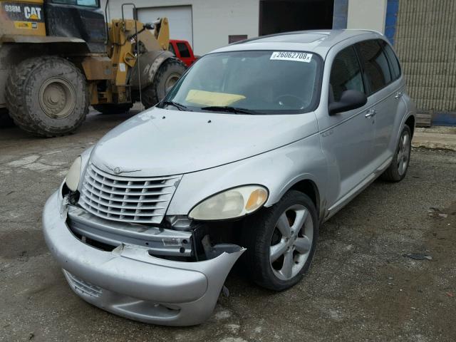 3C8FY78G24T352839 - 2004 CHRYSLER PT CRUISER SILVER photo 2