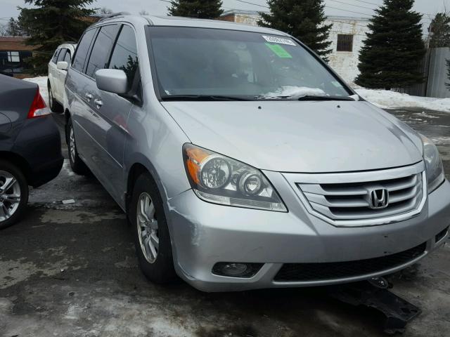 5FNRL3H7XAB021118 - 2010 HONDA ODYSSEY EX SILVER photo 1