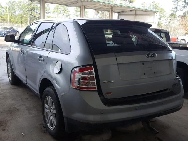 2FMDK49C07BA88200 - 2007 FORD EDGE SEL P GRAY photo 3