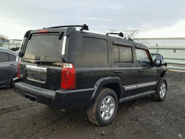 1J8HG58N26C198740 - 2006 JEEP COMMANDER BLACK photo 4