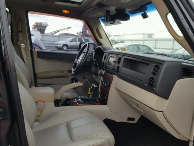 1J8HG58N26C198740 - 2006 JEEP COMMANDER შავი ფოტო 5