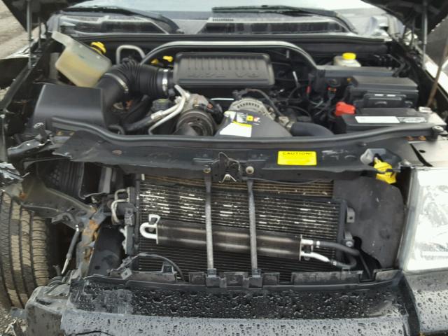 1J8HG58N26C198740 - 2006 JEEP COMMANDER შავი ფოტო 7