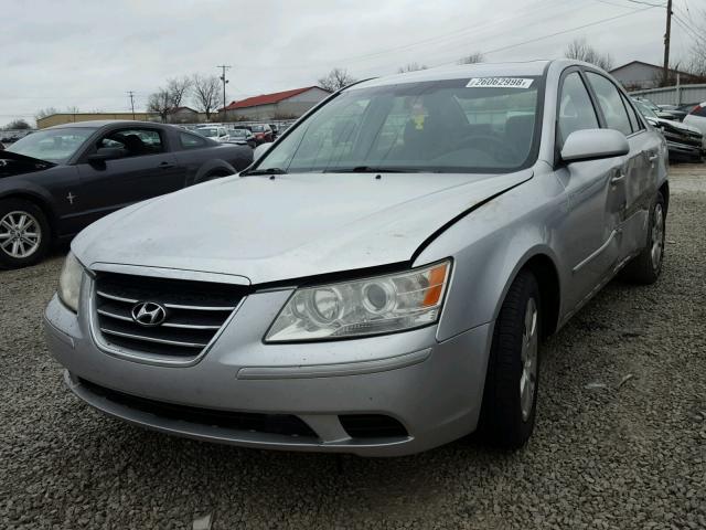 5NPET46F09H410619 - 2009 HYUNDAI SONATA GLS GRAY photo 2