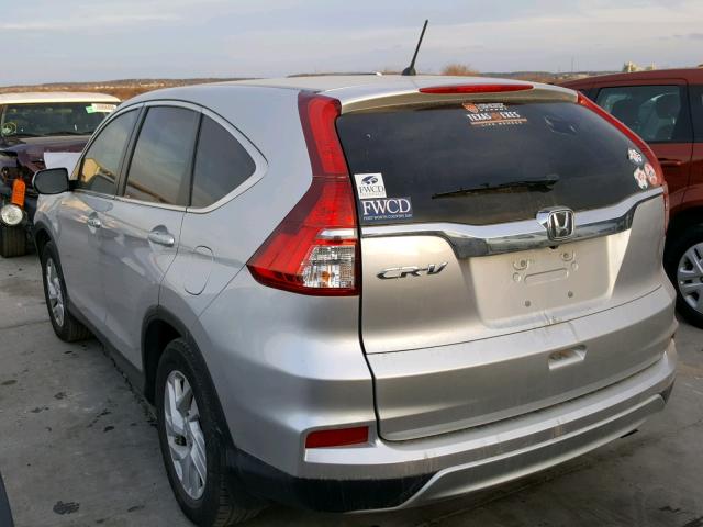 2HKRM3H55FH501703 - 2015 HONDA CR-V EX SILVER photo 3