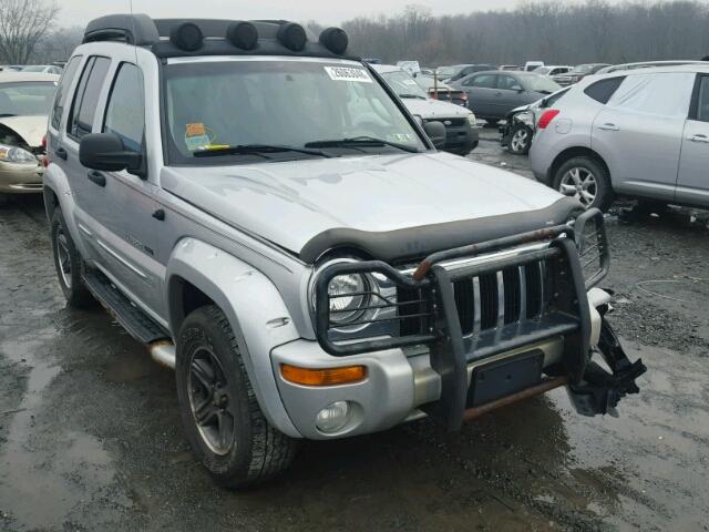 1J4GL38K73W680018 - 2003 JEEP LIBERTY RE SILVER photo 1