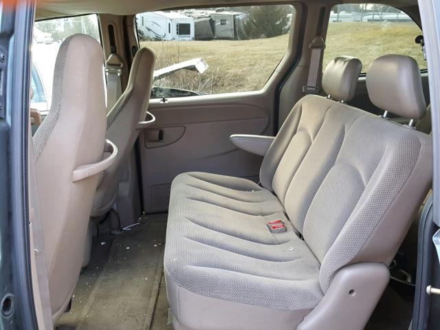 1C4GJ25352B616892 - 2002 CHRYSLER VOYAGER GREEN photo 6