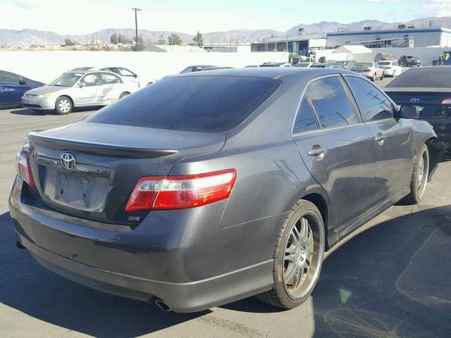 4T1BK46K87U553562 - 2007 TOYOTA CAMRY NEW GRAY photo 4