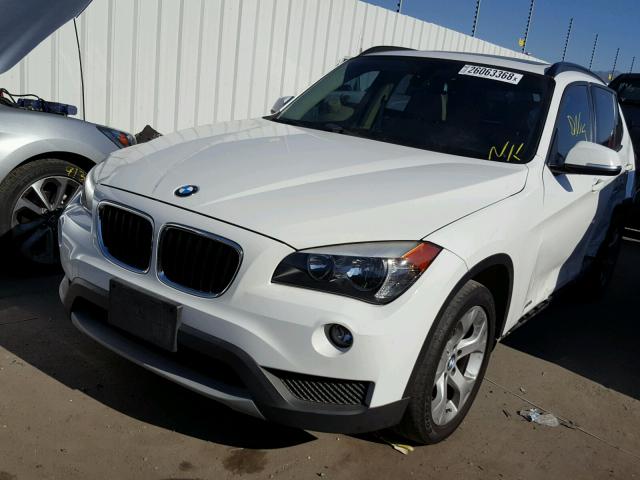 WBAVM1C57EVW51625 - 2014 BMW X1 SDRIVE2 WHITE photo 2