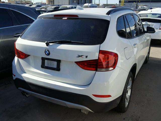 WBAVM1C57EVW51625 - 2014 BMW X1 SDRIVE2 WHITE photo 4