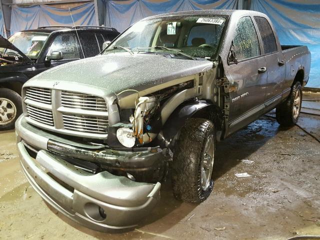 1D7HU18N65S364938 - 2005 DODGE RAM 1500 S GRAY photo 2