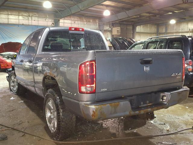 1D7HU18N65S364938 - 2005 DODGE RAM 1500 S GRAY photo 3