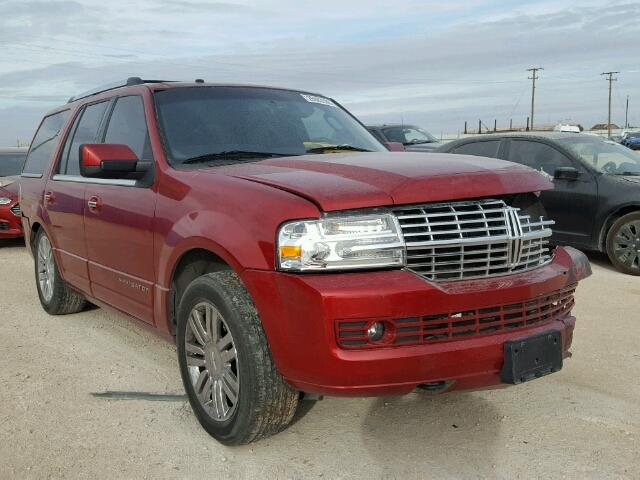 5LMFU27517LJ21844 - 2007 LINCOLN NAVIGATOR RED photo 1