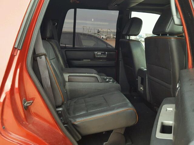 5LMFU27517LJ21844 - 2007 LINCOLN NAVIGATOR RED photo 6