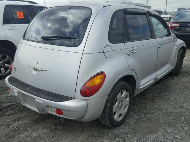 3C4FY58B35T547571 - 2005 CHRYSLER PT CRUISER SILVER photo 4