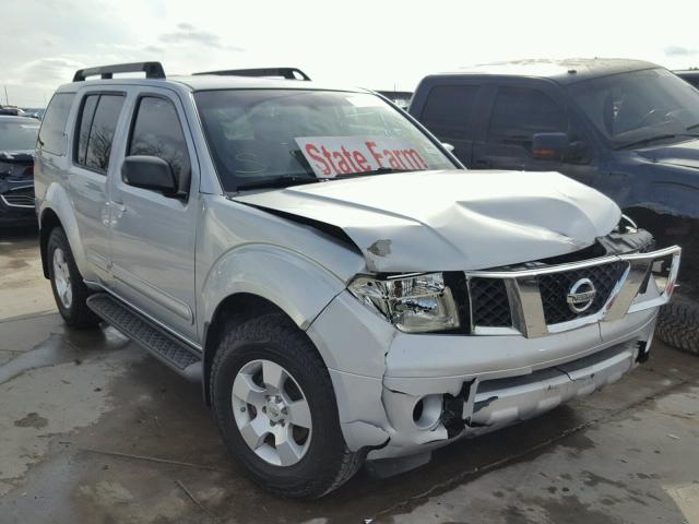 5N1AR18U07C625364 - 2007 NISSAN PATHFINDER SILVER photo 1