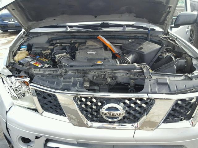 5N1AR18U07C625364 - 2007 NISSAN PATHFINDER SILVER photo 7