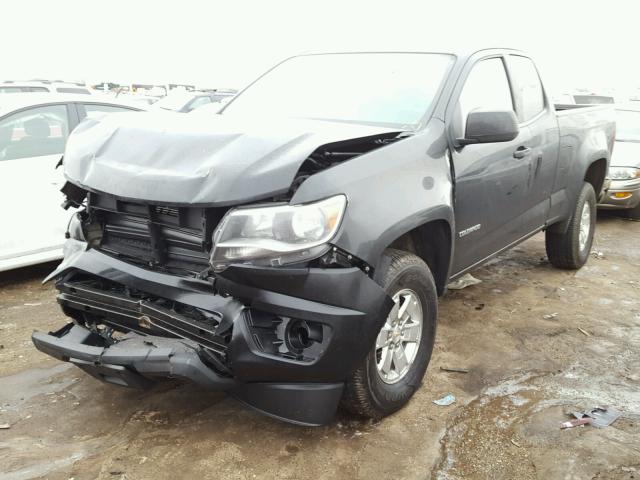 1GCHSBEA8J1102586 - 2018 CHEVROLET COLORADO BLACK photo 2