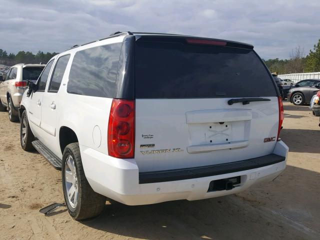 1GKFC16028J188688 - 2008 GMC YUKON XL C WHITE photo 3