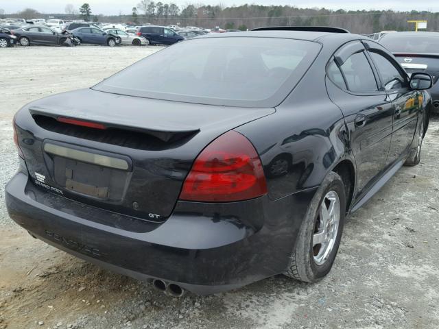 2G2WS522941104663 - 2004 PONTIAC GRAND PRIX BLACK photo 4