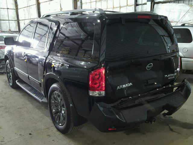 5N1AA0NC8FN601460 - 2015 NISSAN ARMADA SV BLACK photo 3