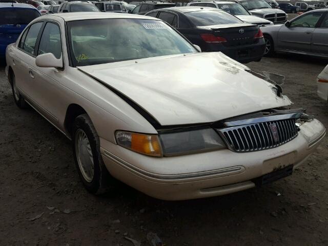 1LNLM97V9VY610619 - 1997 LINCOLN CONTINENTA WHITE photo 1