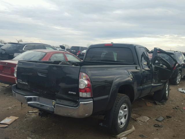 5TEUX4EN7AZ732717 - 2010 TOYOTA TACOMA ACC BLACK photo 4