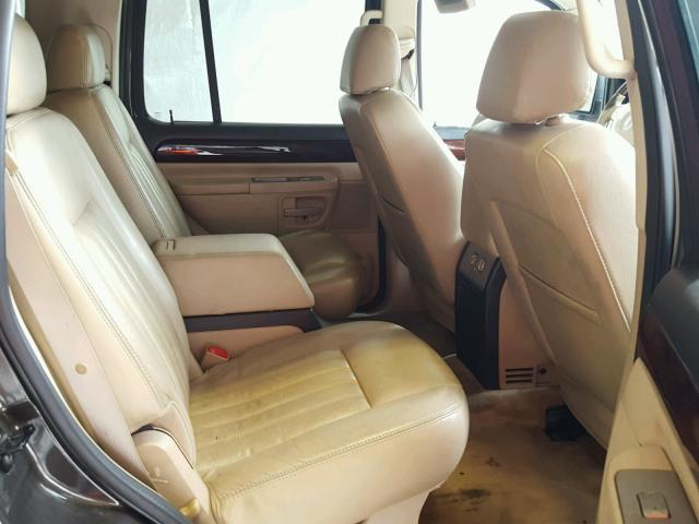 5LMEU68H25ZJ35306 - 2005 LINCOLN AVIATOR 黑色 照片 6