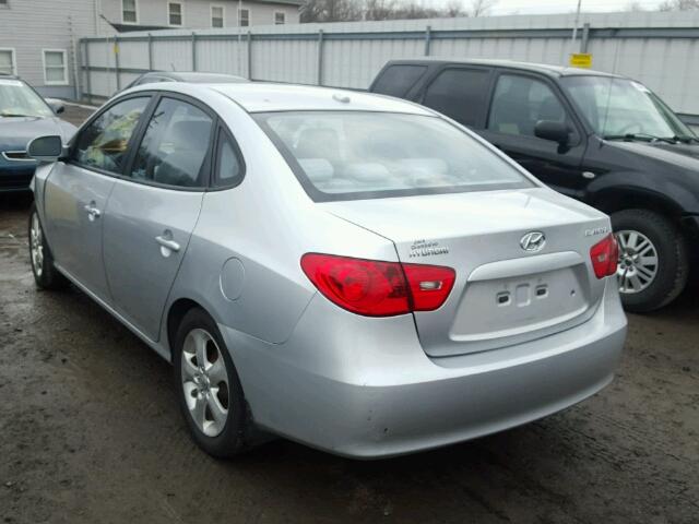 KMHDU46D58U583589 - 2008 HYUNDAI ELANTRA GL SILVER photo 3