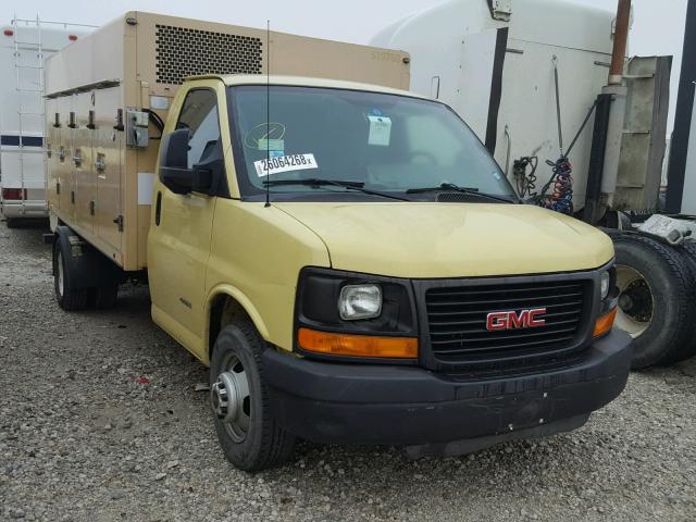 1GD9G5BG4A1121129 - 2010 GMC SAVANA CUT YELLOW photo 1